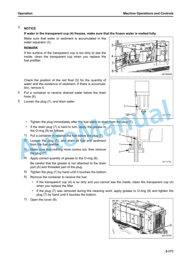Komatsu GD955-7R Motor Grader Operation and Maintenance Manual PEN01885-01 3 Komatsu GD955-7R Motor Grader Operation and Maintenance Manual PEN01885-01 - Image 3