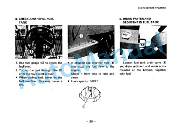 Komatsu GS360-2 Stabilizer Operation and Maintenance Manual SEAM02620201 2 Komatsu GS360-2 Stabilizer Operation and Maintenance Manual SEAM02620201 - Image 2