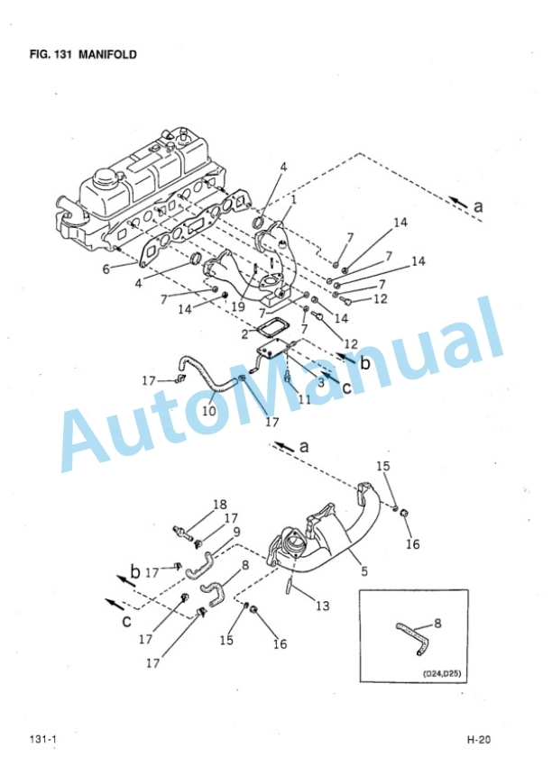 Komatsu H-20 Gasoline Engine Parts Manual PGBH200-01 2 Komatsu H-20 Gasoline Engine Parts Manual PGBH200-01-2