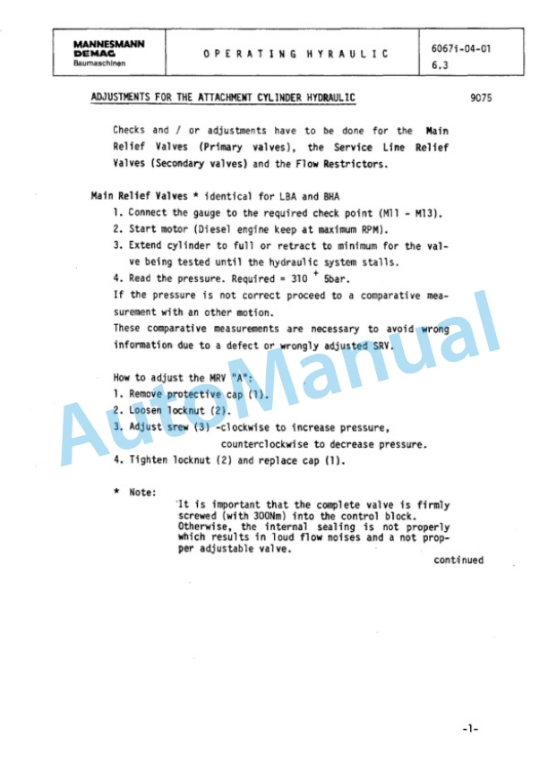 Komatsu H185S Hydraulic Shovel Shop Manual H185S06081SM 4 Komatsu H185S Hydraulic Shovel Shop Manual H185S06081SM - Image 4