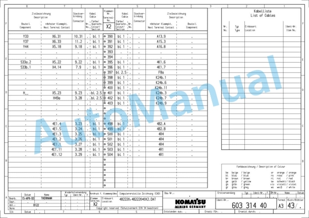 Komatsu H185S Hydraulic Shovel Shop Manual H185S06108SM 5 Komatsu H185S Hydraulic Shovel Shop Manual H185S06108SM-5