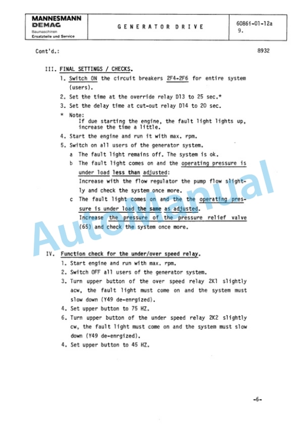 Komatsu H285S Hydraulic Shovel Service Manual H285S78115SM 5 Komatsu H285S Hydraulic Shovel Service Manual H285S78115SM-5