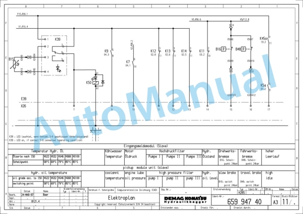 Komatsu H285S Hydraulic Shovel Shop Manual H285S78135SM 2 Komatsu H285S Hydraulic Shovel Shop Manual H285S78135SM-2