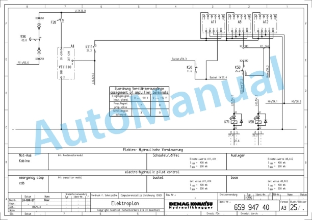 Komatsu H285S Hydraulic Shovel Shop Manual H285S78135SM 3 Komatsu H285S Hydraulic Shovel Shop Manual H285S78135SM-3
