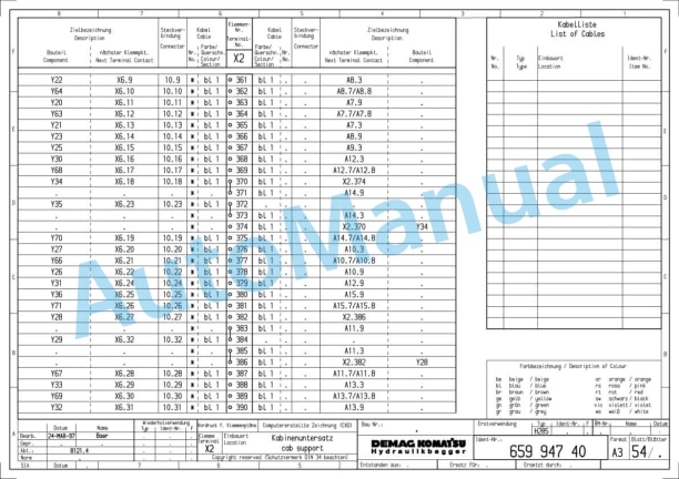Komatsu H285S Hydraulic Shovel Shop Manual H285S78135SM 5 Komatsu H285S Hydraulic Shovel Shop Manual H285S78135SM-5