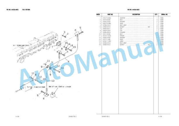 Komatsu H465-5, SAA6D170E-2A Parts Manual LEPB0H4600 2 Komatsu H465-5, SAA6D170E-2A Parts Manual LEPB0H4600-2