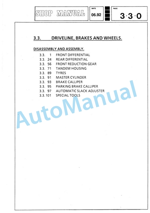 Komatsu HA250, HA270 Articulated Dump Truck Shop Manual SEBMHA250104 3 Komatsu HA250, HA270 Articulated Dump Truck Shop Manual SEBMHA250104 - Image 3