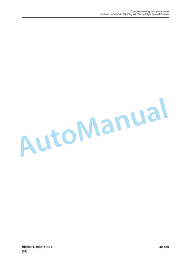 Komatsu HB205-1, HB215LC-1 Hybrid Hydraulic Excavator Shop Manual SEN05393-08 3 Komatsu HB205-1, HB215LC-1 Hybrid Hydraulic Excavator Shop Manual SEN05393-08 - Image 3