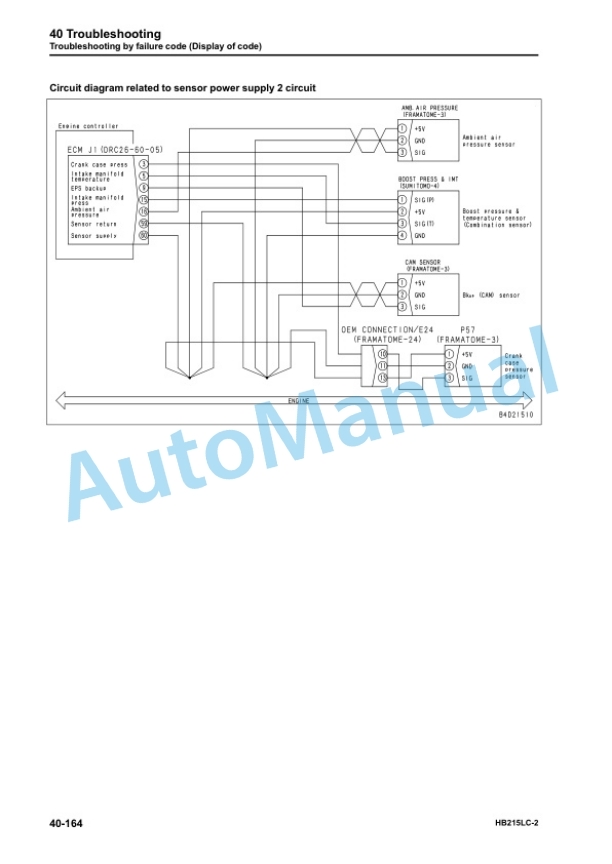 Komatsu HB215LC-2 Hydraulic Excavator Shop Manual SEN06488-09 3 Komatsu HB215LC-2 Hydraulic Excavator Shop Manual SEN06488-09 - Image 3
