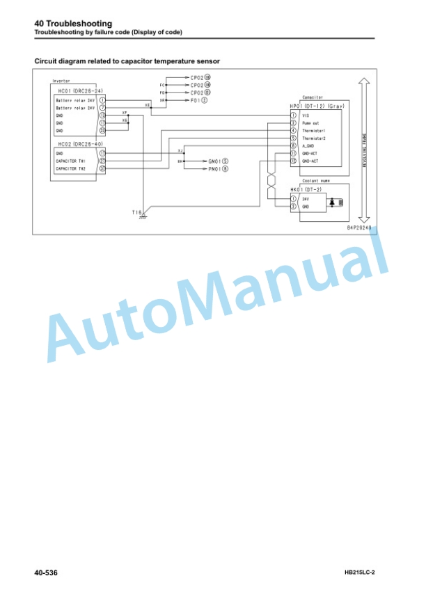 Komatsu HB215LC-2 Hydraulic Excavator Shop Manual SEN06488-09 4 Komatsu HB215LC-2 Hydraulic Excavator Shop Manual SEN06488-09 - Image 4
