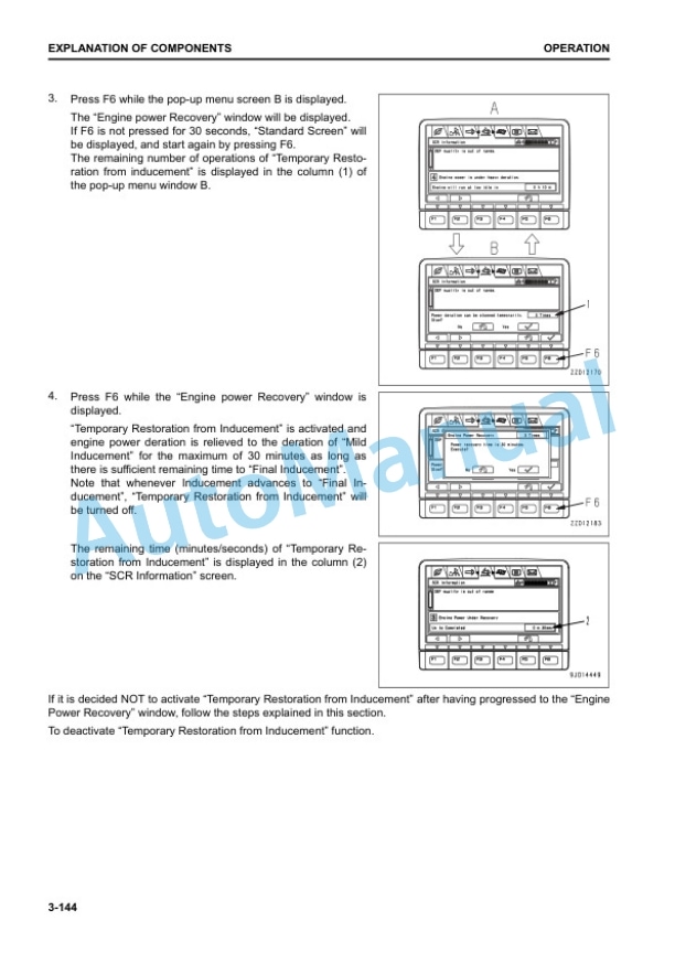 Komatsu HB215LC-3 Hydraulic Excavator Operation and Maintenance Manual PEN01126-02 3 Komatsu HB215LC-3 Hydraulic Excavator Operation and Maintenance Manual PEN01126-02 - Image 3