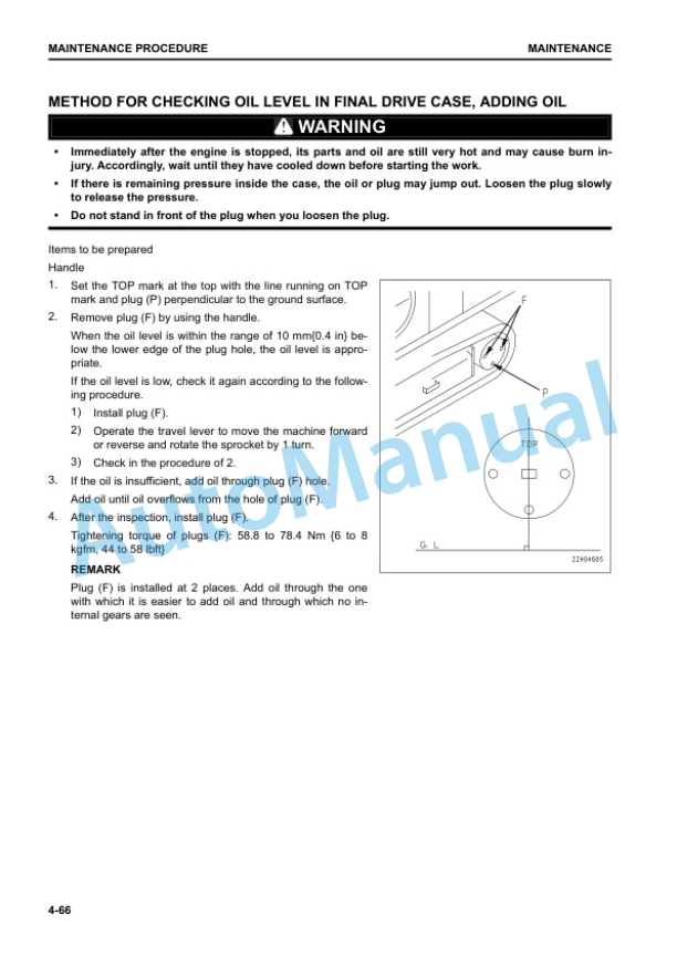Komatsu HB215LC-3 Hydraulic Excavator Operation and Maintenance Manual PEN01677-02 5 Komatsu HB215LC-3 Hydraulic Excavator Operation and Maintenance Manual PEN01677-02 - Image 5