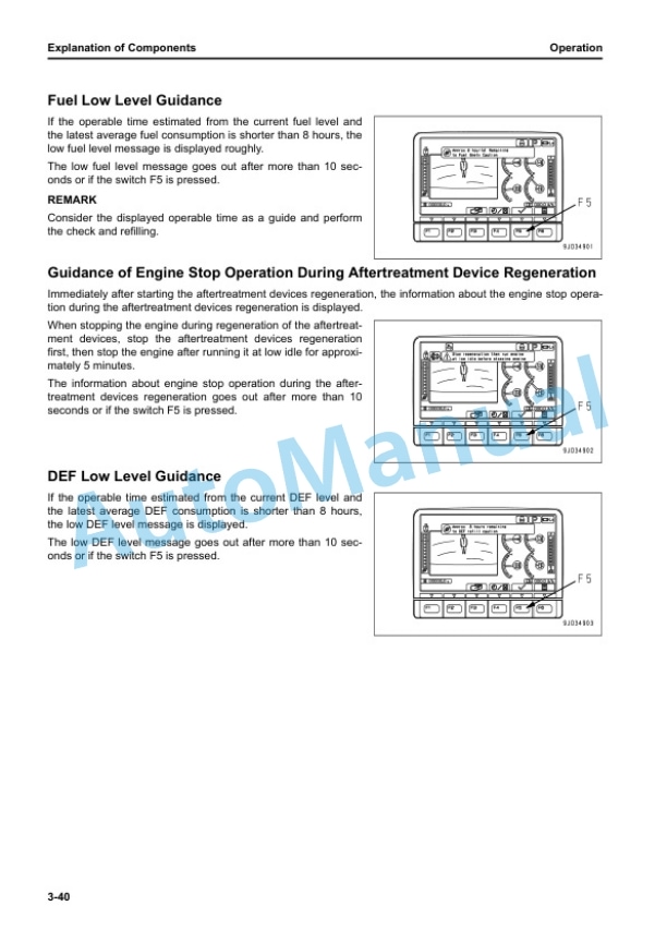 Komatsu HB215LC-3 Hydraulic Excavator Operation and Maintenance Manual TEN00979-05 2 Komatsu HB215LC-3 Hydraulic Excavator Operation and Maintenance Manual TEN00979-05 - Image 2