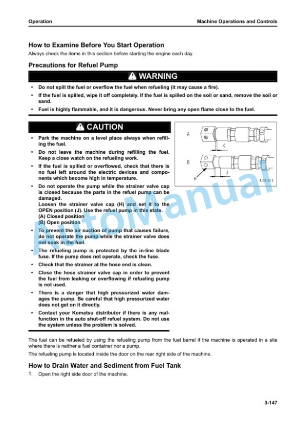 Komatsu HB215LC-3 Hydraulic Excavator Operation and Maintenance Manual TEN00979-05 3 Komatsu HB215LC-3 Hydraulic Excavator Operation and Maintenance Manual TEN00979-05 - Image 3