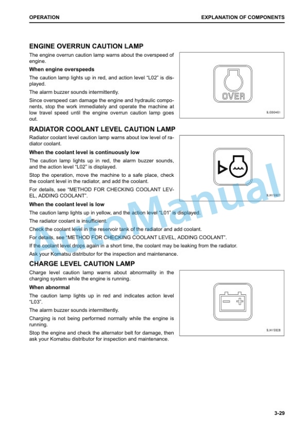Komatsu HB215LC-3 Hydraulic Excavator Operation and Maintenance Manual UENAM01520 2 Komatsu HB215LC-3 Hydraulic Excavator Operation and Maintenance Manual UENAM01520 - Image 2