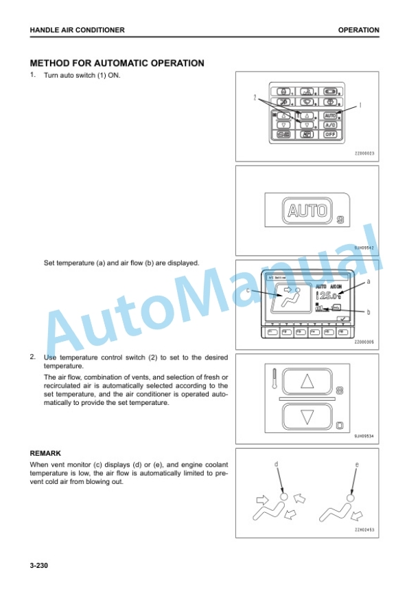 Komatsu HB215LC-3 Hydraulic Excavator Operation and Maintenance Manual UENAM01525 4 Komatsu HB215LC-3 Hydraulic Excavator Operation and Maintenance Manual UENAM01525 - Image 4