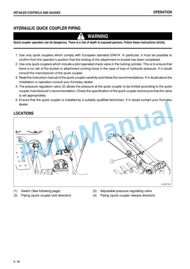Komatsu HB335-1, HB335LC-1, HB365-1, HB365LC-1 Hybrid Hydraulic Excavator Operation and Maintenance Manual TEN00646-00 5 Komatsu HB335-1, HB335LC-1, HB365-1, HB365LC-1 Hybrid Hydraulic Excavator Operation and Maintenance Manual TEN00646-00 - Image 5
