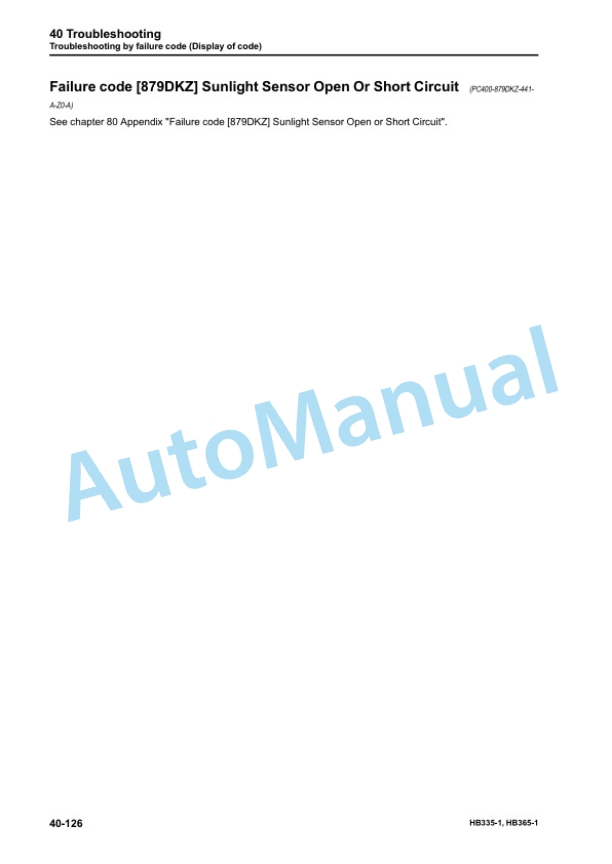 Komatsu HB335-1, HB335LC-1, HB365-1, HB365LC-1 Hybrid Hydraulic Excavator Shop Manual SEN06366-02 3 Komatsu HB335-1, HB335LC-1, HB365-1, HB365LC-1 Hybrid Hydraulic Excavator Shop Manual SEN06366-02 - Image 3