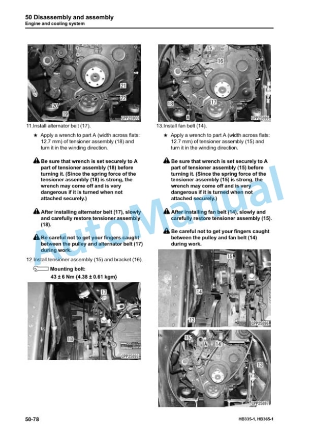 Komatsu HB335-1, HB335LC-1, HB365-1, HB365LC-1 Hybrid Hydraulic Excavator Shop Manual SEN06366-02 5 Komatsu HB335-1, HB335LC-1, HB365-1, HB365LC-1 Hybrid Hydraulic Excavator Shop Manual SEN06366-02 - Image 5