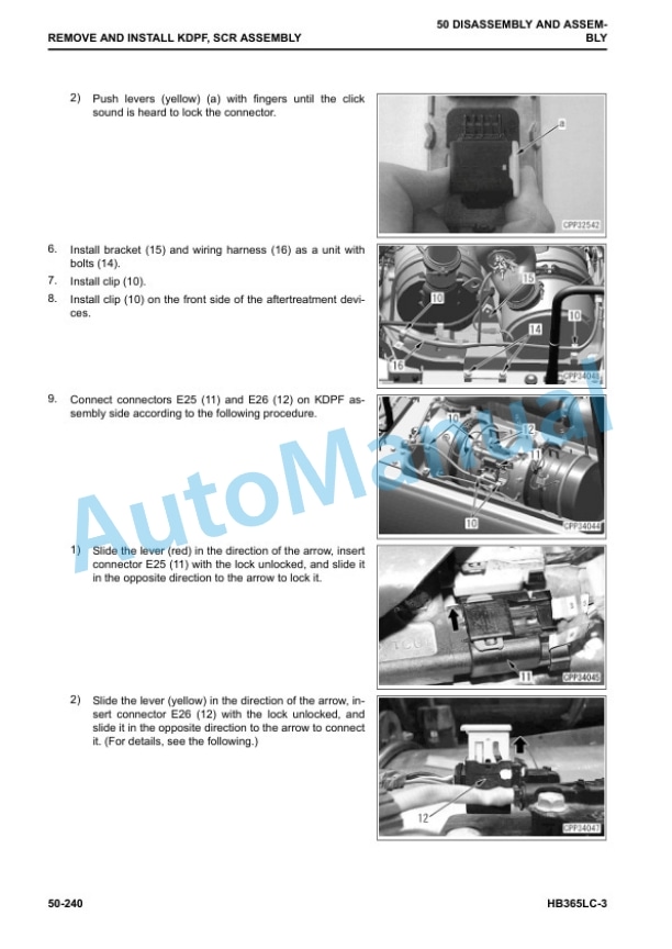 Komatsu HB365LC-3, HB365NLC-3 Hydraulic Excavator Shop Manual UENBM00451 5 Komatsu HB365LC-3, HB365NLC-3 Hydraulic Excavator Shop Manual UENBM00451 - Image 5