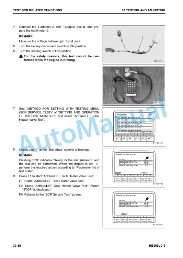 Alternative view of Komatsu HB365LC-3 Hybrid Hydraulic Excavator Shop Manual SEN06598-03