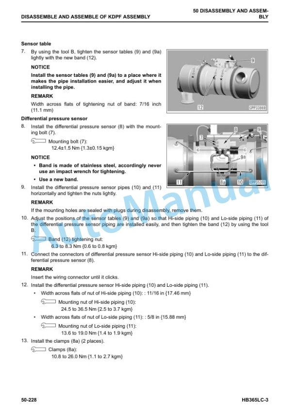 Komatsu HB365LC-3 Hybrid Hydraulic Excavator Shop Manual SEN06598-05 5 Komatsu HB365LC-3 Hybrid Hydraulic Excavator Shop Manual SEN06598-05 - Image 5