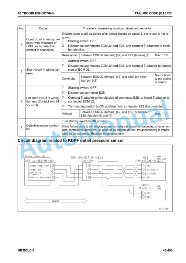 Komatsu HB365LC-3 Hybrid Hydraulic Excavator Shop Manual SEN06598-09 3 Komatsu HB365LC-3 Hybrid Hydraulic Excavator Shop Manual SEN06598-09 - Image 3
