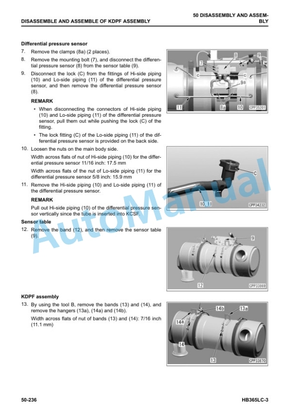 Komatsu HB365LC-3 Hybrid Hydraulic Excavator Shop Manual SEN06598-09 5 Komatsu HB365LC-3 Hybrid Hydraulic Excavator Shop Manual SEN06598-09 - Image 5