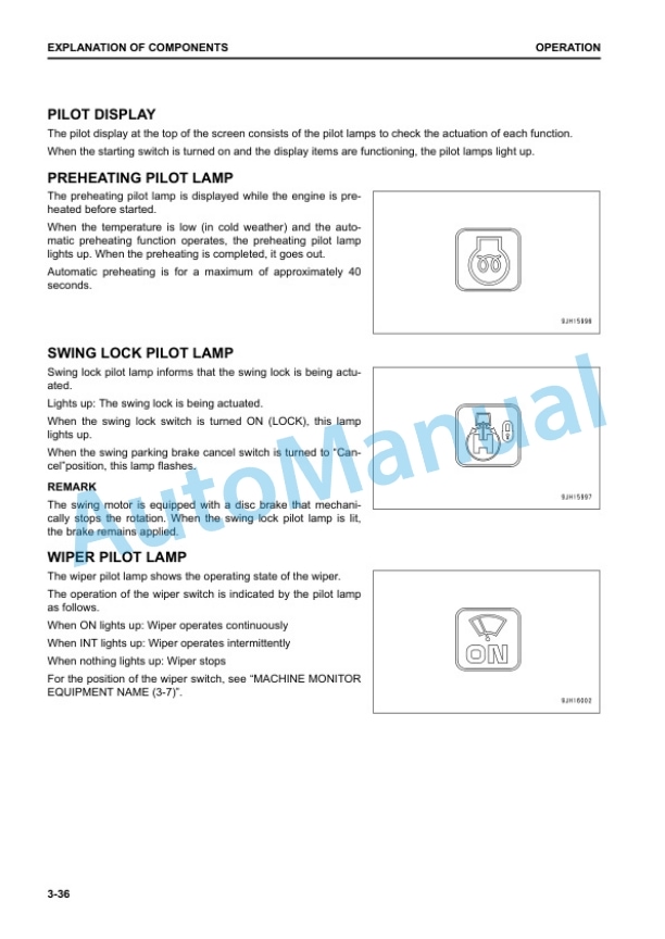 Komatsu HB365LC-3 Hydraulic Excavator Operation and Maintenance Manual PEN01136-01 2 Komatsu HB365LC-3 Hydraulic Excavator Operation and Maintenance Manual PEN01136-01 - Image 2