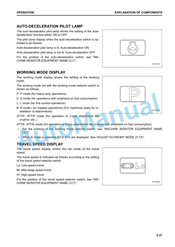 Komatsu HB365LC-3 Hydraulic Excavator Operation and Maintenance Manual PEN01136-02 2 Komatsu HB365LC-3 Hydraulic Excavator Operation and Maintenance Manual PEN01136-02 - Image 2