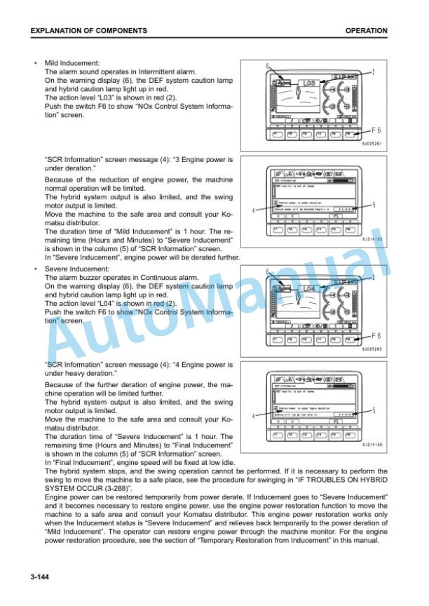 Komatsu HB365LC-3 Hydraulic Excavator Operation and Maintenance Manual PEN01136-02 3 Komatsu HB365LC-3 Hydraulic Excavator Operation and Maintenance Manual PEN01136-02 - Image 3