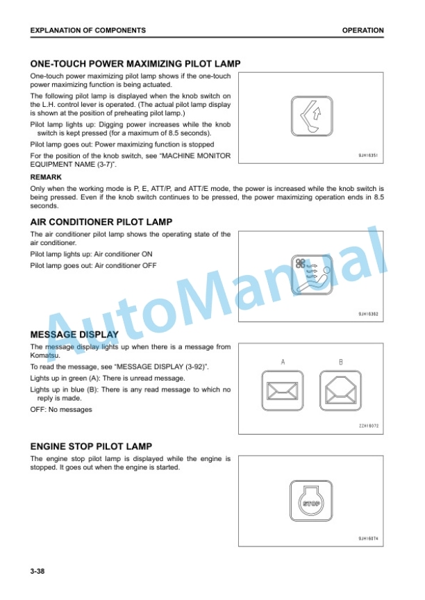Komatsu HB365LC-3 Hydraulic Excavator Operation and Maintenance Manual PEN01521-02 2 Komatsu HB365LC-3 Hydraulic Excavator Operation and Maintenance Manual PEN01521-02 - Image 2