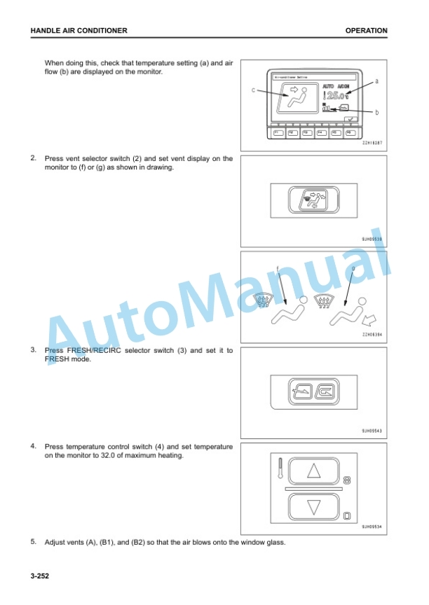 Komatsu HB365LC-3 Hydraulic Excavator Operation and Maintenance Manual PEN01521-02 4 Komatsu HB365LC-3 Hydraulic Excavator Operation and Maintenance Manual PEN01521-02 - Image 4