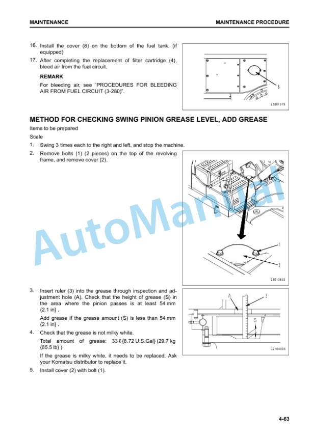 Komatsu HB365LC-3 Hydraulic Excavator Operation and Maintenance Manual PEN01521-02 5 Komatsu HB365LC-3 Hydraulic Excavator Operation and Maintenance Manual PEN01521-02 - Image 5