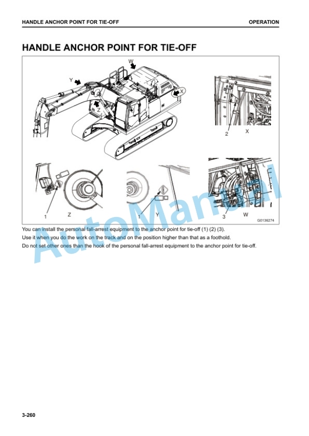Komatsu HB365LC-3 Hydraulic Excavator Operation and Maintenance Manual TEN00980-02 4 Komatsu HB365LC-3 Hydraulic Excavator Operation and Maintenance Manual TEN00980-02 - Image 4