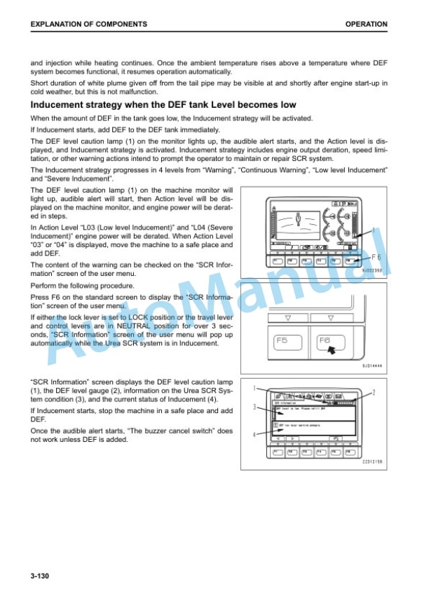Komatsu HB365LC-3 Hydraulic Excavator Operation and Maintenance Manual UENAM01291 3 Komatsu HB365LC-3 Hydraulic Excavator Operation and Maintenance Manual UENAM01291 - Image 3