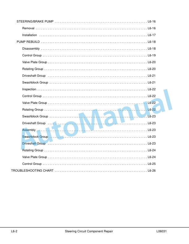 Komatsu HD1500-5 Dump Truck Shop Manual CEBM012601 5 Komatsu HD1500-5 Dump Truck Shop Manual CEBM012601 - Image 5