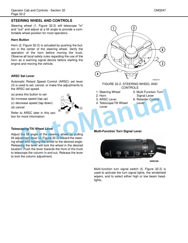 Komatsu HD1500-7 Dump Truck Operation and Maintenance Manual TEN00652-02 3 Komatsu HD1500-7 Dump Truck Operation and Maintenance Manual TEN00652-02 - Image 3