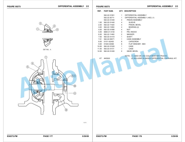 Komatsu HD1500-7 Dump Truck Parts Manual FEN01059-00 2 Komatsu HD1500-7 Dump Truck Parts Manual FEN01059-00-2