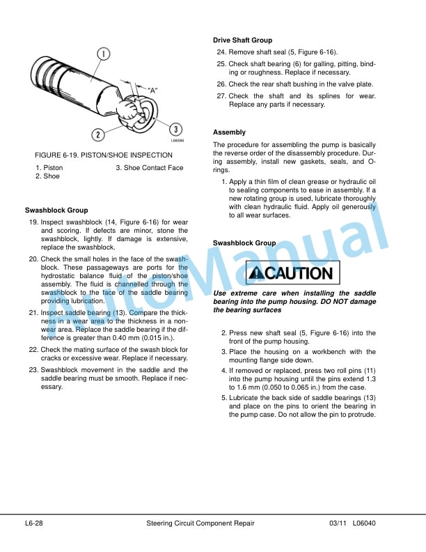 Komatsu HD1500-7 Dump Truck Shop Manual CEBM016105 5 Komatsu HD1500-7 Dump Truck Shop Manual CEBM016105 - Image 5