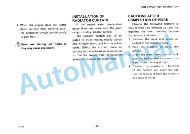 Komatsu HD325-5 Dump Truck Operation and Maintenance Manual SEAM05660501 4 Komatsu HD325-5 Dump Truck Operation and Maintenance Manual SEAM05660501 - Image 4