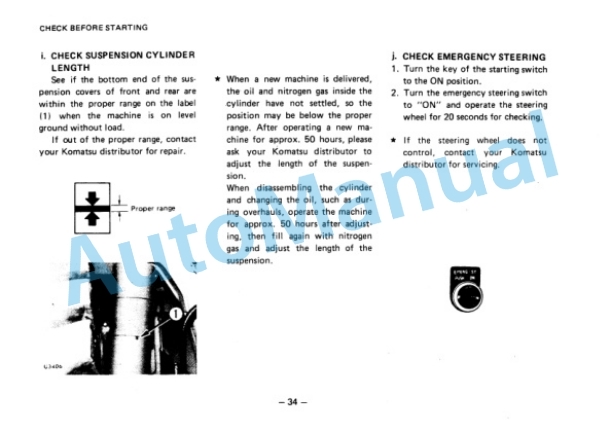 Komatsu HD325-5 Dump Truck Operation and Maintenance Manual SEAM05660505 2 Komatsu HD325-5 Dump Truck Operation and Maintenance Manual SEAM05660505 - Image 2