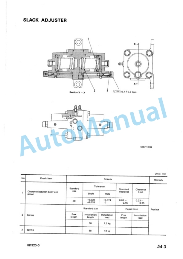 Komatsu HD325-5 Shop Manual SEBM05660510 4 Komatsu HD325-5 Shop Manual SEBM05660510 - Image 4