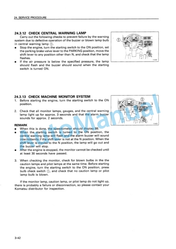 Komatsu HD325-6 Dump Truck Operation and Maintenance Manual SEAM000803 5 Komatsu HD325-6 Dump Truck Operation and Maintenance Manual SEAM000803 - Image 5