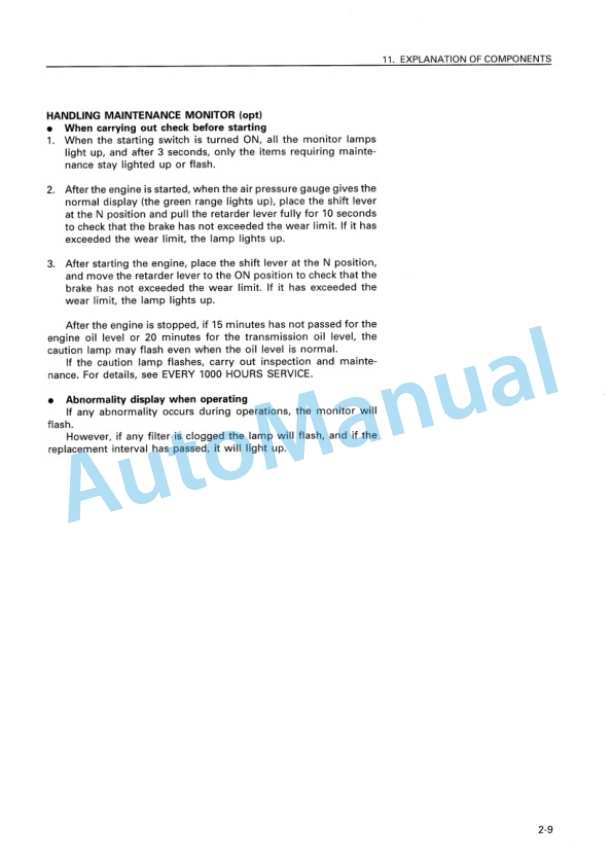 Komatsu HD325-6 Dump Truck Operation and Maintenance Manual SEAM000805 2 Komatsu HD325-6 Dump Truck Operation and Maintenance Manual SEAM000805 - Image 2