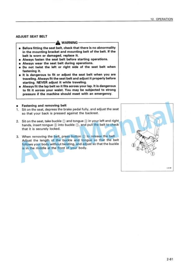 Komatsu HD325-6 Dump Truck Operation and Maintenance Manual SEAM000805 3 Komatsu HD325-6 Dump Truck Operation and Maintenance Manual SEAM000805 - Image 3