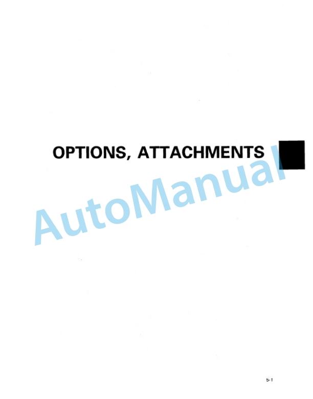 Komatsu HD325-6 Dump Truck Operation and Maintenance Manual SEAM000806 5 Komatsu HD325-6 Dump Truck Operation and Maintenance Manual SEAM000806 - Image 5