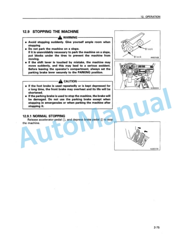 Komatsu HD325-6 Dump Truck Operation and Maintenance Manual SEAM000807 3 Komatsu HD325-6 Dump Truck Operation and Maintenance Manual SEAM000807 - Image 3