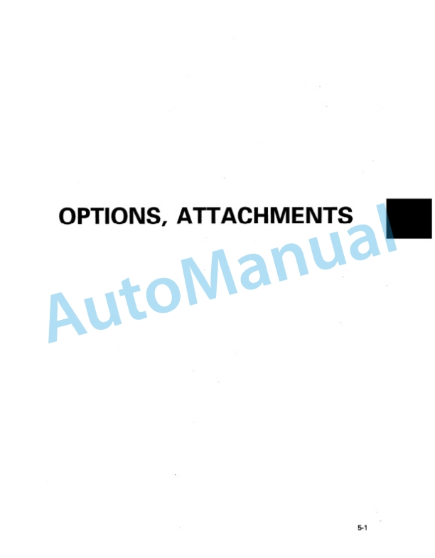 Komatsu HD325-6 Dump Truck Operation and Maintenance Manual SEAM000807 5 Komatsu HD325-6 Dump Truck Operation and Maintenance Manual SEAM000807 - Image 5