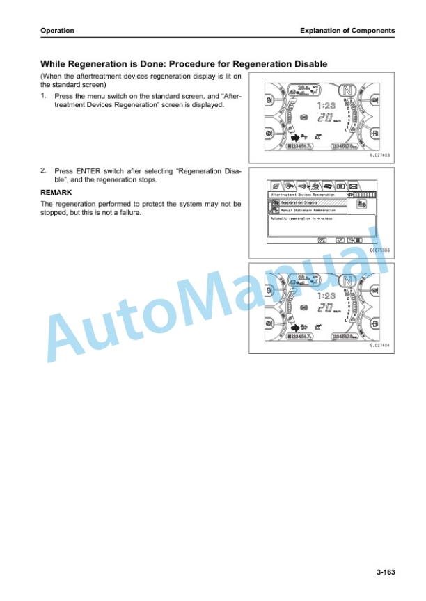Komatsu HD325-8, HD405-8 Dump Truck Operation and Maintenance Manual PEN02171-00 3 Komatsu HD325-8, HD405-8 Dump Truck Operation and Maintenance Manual PEN02171-00 - Image 3